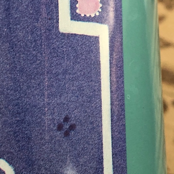 Tin Metal Oval Waste Basket Trash Can Girls’ Art Print -Ginny - Picture 14 of 15